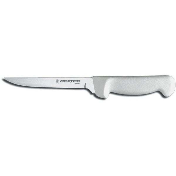 Dexter Fishing Accessories 6 Inch Stiff Narrow Boning Blade, White Handle – Dexter Basics®