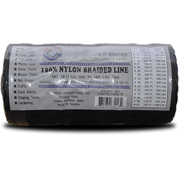 black braided nylon fishing line Joy Fish Braided Nylon Twine