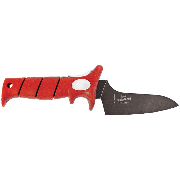 Bubba 4 Inch Shorty Offset Mini Chef's Knife with Non-Slip Grip Handle