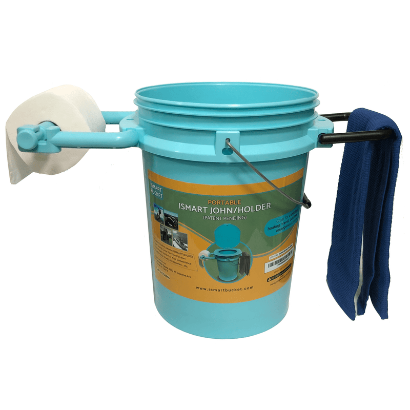 ISMARTBUCKET ISMART Portable Toilet -Great for fishing, boating, camping and outdoor activities