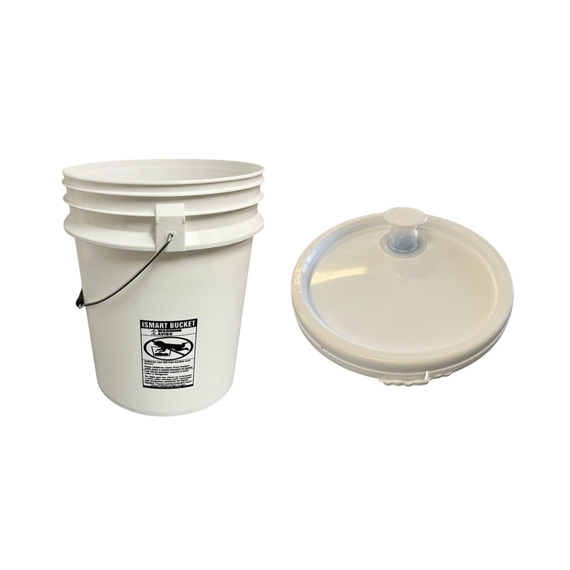 Justforfishing.com 5 Gallon Bucket with Pour Spout Lid- Food Grade (BPA Free Plastic)