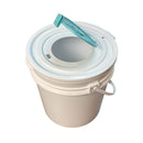 Justforfishing.com 2.5 Gallon Bait Bucket with Vented opening lid