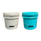 Justforfishing.com 4 Gallon Outdoor Metal Handle Bucket with Lid