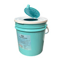 Justforfishing.com 2.5 Gallon Bait Bucket with Vented opening lid
