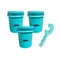 Justforfishing.com 5-Gallon Bucket with Lid – 3 Pack + Bucket Opener Tool