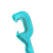 Justforfishing.com Bucket Lid Opener Tool for 3-5 Gallon Buckets, ABS Plastic, Turquoise, 9.38 Inch Length