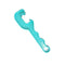 Justforfishing.com Bucket Lid Opener Tool for 3-5 Gallon Buckets, ABS Plastic, Turquoise, 9.38 Inch Length