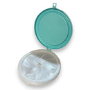 Justforfishing.com Bucket Trash Cover with Lid, great for office, home, outdoor activities, transparent