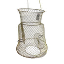 Justforfishing.com Lee Fisher Sports Medium Wire Fish Basket – Durable 13"x18" Fish Storage & Live Transport Basket with Wire Handle