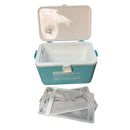 Justforfishing.com Live Bait Cooler 7.5 Quart with Mesh Basket