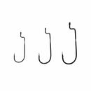 Justforfishing.com Trident Hook Round Bend Worm Hook IK Series- Pro Pack
