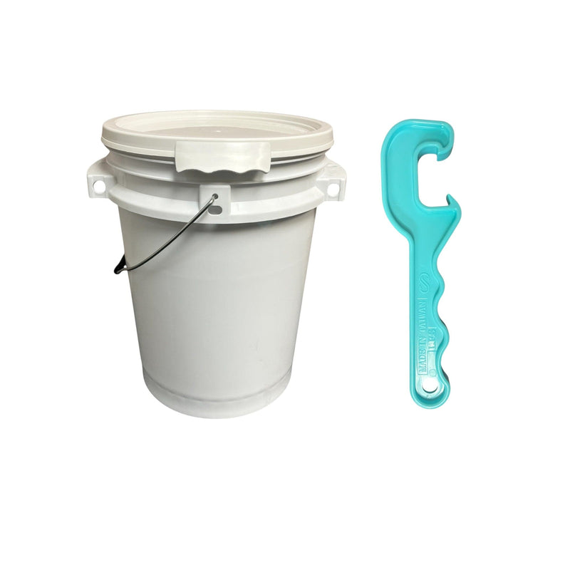 Justforfishing.com 5 Gallon ISMART Bucket with Bucket Opener Tool