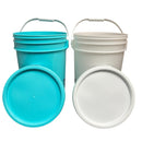 Lee Fisher Sports Bucket Lee Fisher Sports Bucket - 6 Gallon Bucket with Lid, White
