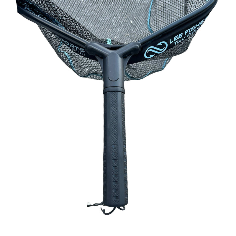 Lee Fisher Sports Landing Net Floating Landing Net-14"x16",12" deep, 7' Handle, JF-26 Float