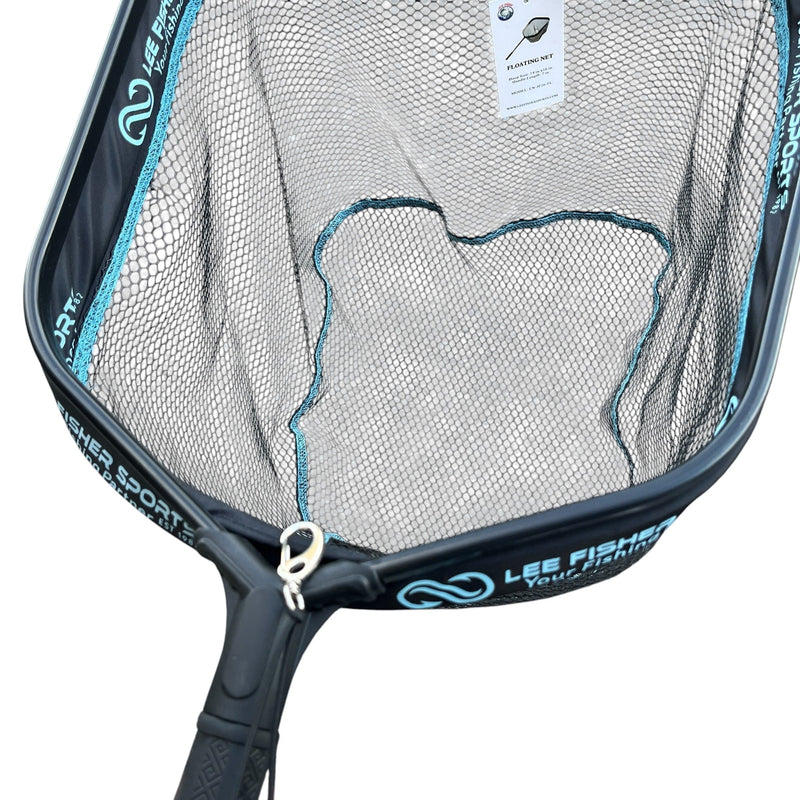 Lee Fisher Sports Landing Net Floating Landing Net-14"x16",12" deep, 7' Handle, JF-26 Float
