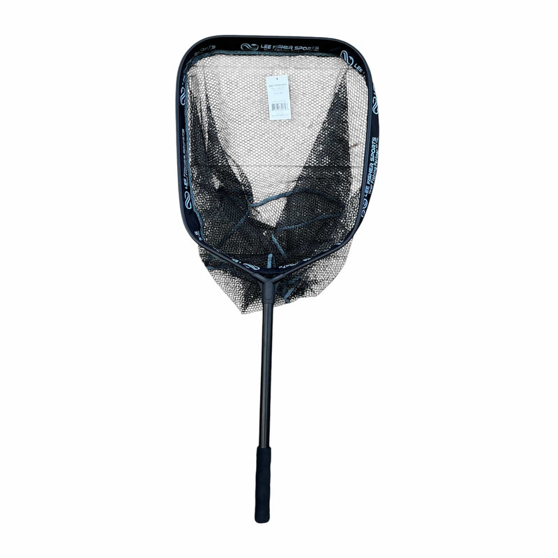 Lee Fisher Sports Landing Net Floating Landing Net-16"x20",12" deep, 18" Handle, JF-27 Float