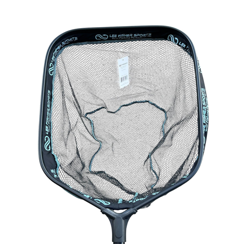 Lee Fisher Sports Landing Net Floating Landing Net-16"x20",12" deep, 18" Handle, JF-27 Float
