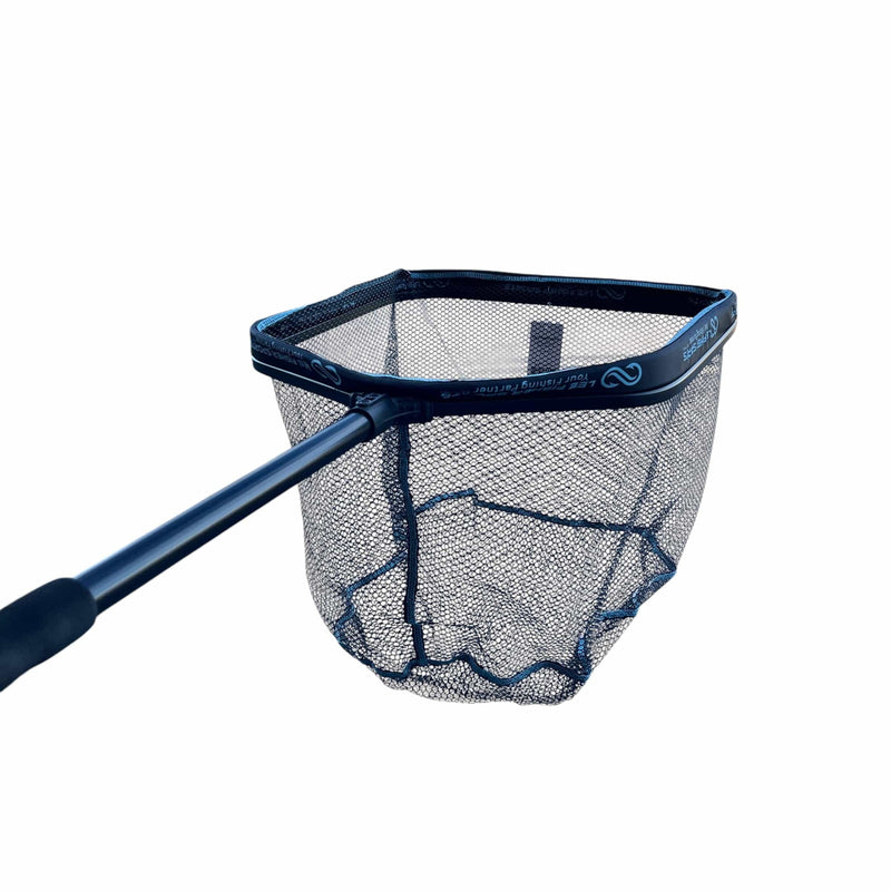 Lee Fisher Sports Landing Net Floating Landing Net-18"x22",14" deep, 18" Handle, JF-29 Float