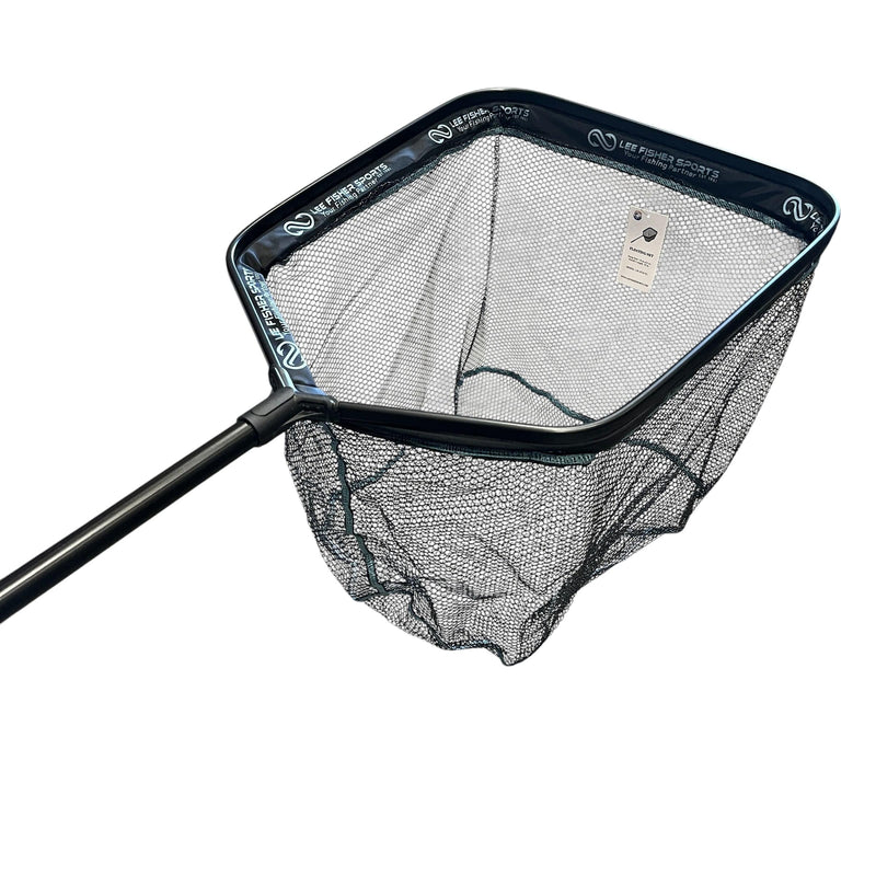 Lee Fisher Sports Landing Net Floating Landing Net-18"x22",14" deep, 36" Handle, JF-30 Float