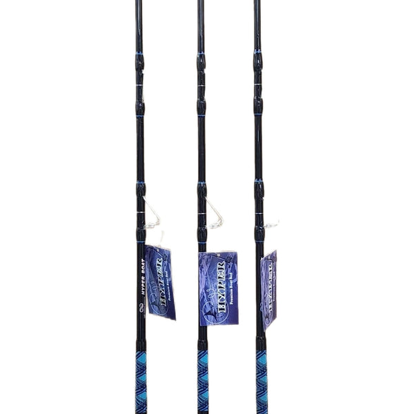 LEE FISHER SPORTS Rods HYPER BOAT ROD, 6'6' HEAVY ACTION 30-60 LB LINE
