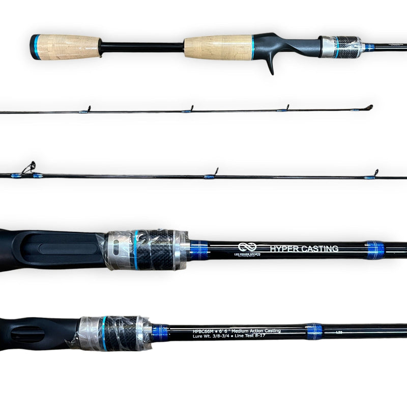LEE FISHER SPORTS Rods HYPER SERIES CASTING RODS (HPBC)