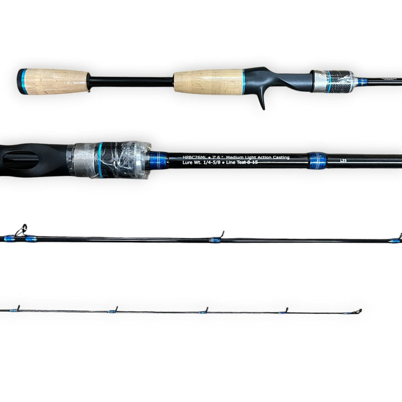 LEE FISHER SPORTS Rods HYPER SERIES CASTING RODS (HPBC)