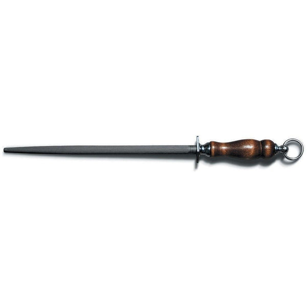 Dexter Fishing Accessories 5/8 Inch x 12 Inch Butcher Steel, Hardwood Handle – Traditional