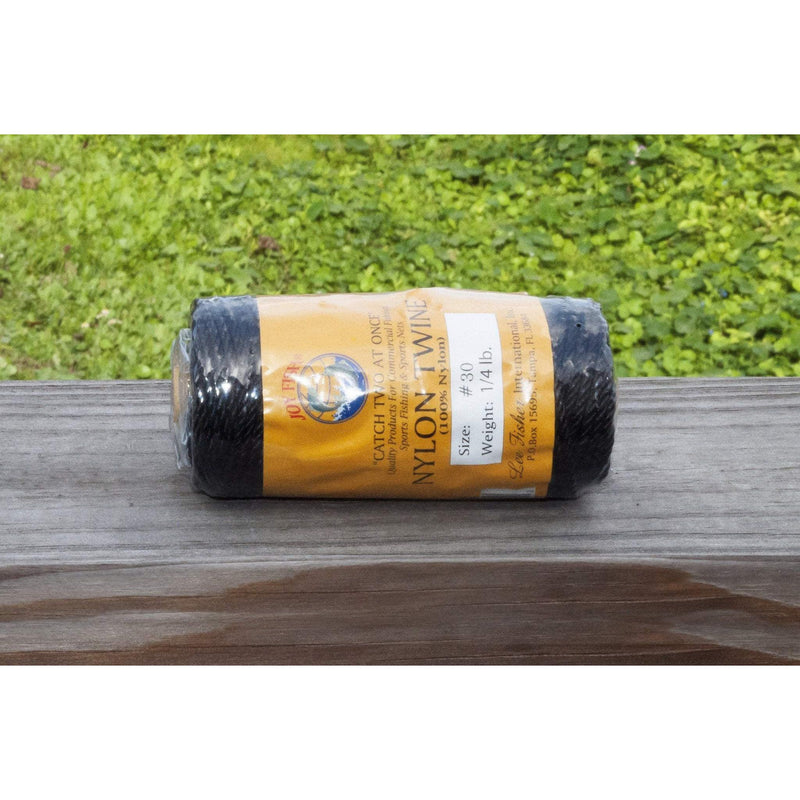 black twine for fishing nets Joy Fish Black & Tarred Twisted Nylon Twine