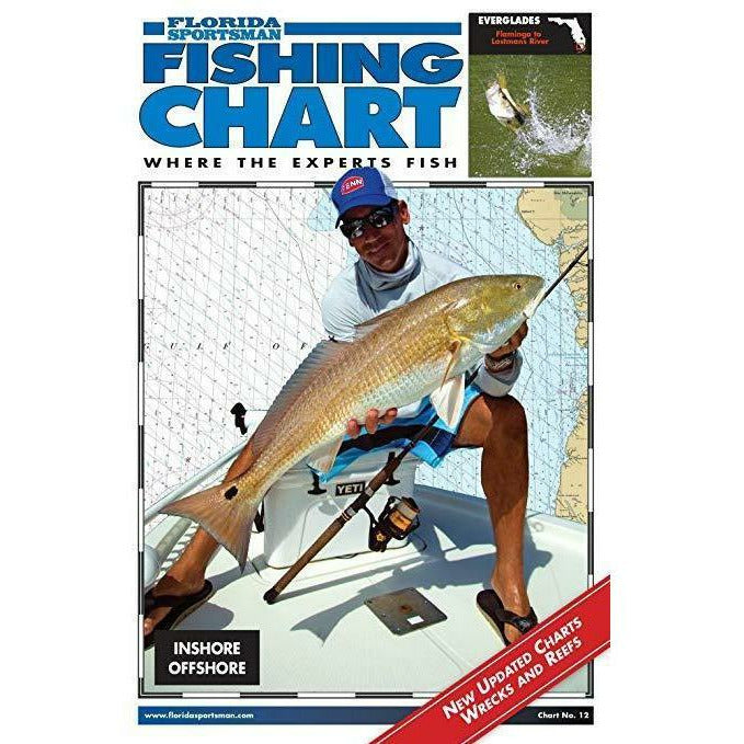 Florida Sportsman Fishing Charts Fishing Accessories Florida Sportsman Fishing Charts - FL Southwest ( Cedar Key to Everglade city)