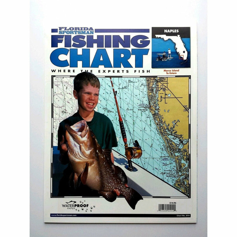 Florida Sportsman Fishing Charts Fishing Accessories Florida Sportsman Fishing Charts - FL Southwest ( Cedar Key to Everglade city)