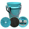 ISMARTBUCKET ISMART 5 Gallon bucket-Deluxe Series Kit-5 G. ISMART bucket, bucket station, padded seat, grit shield package