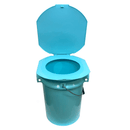 ISMARTBUCKET Toilet Seat Snap on Bucket-Convenience, portable, fits on 3.5 Gallon, 5 Gallon bucket. (Bucket sell separately)