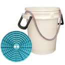 ISMARTBUCKET ISAMRT 5 Gallon bucket-Detailing Kit-5 G. Ismart bucket with rope, grit shield