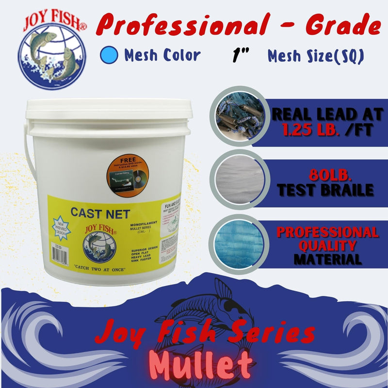 Joy Fish Mullet Cast Nets ( 1