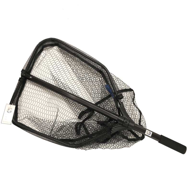 Joy Fish Large Collapsible & Telescopic Landing Net 32"x36", JF-25 TEL Joy Fish Large Collapsible & Telescopic Landing Net 32"x36", JF-25 TEL
