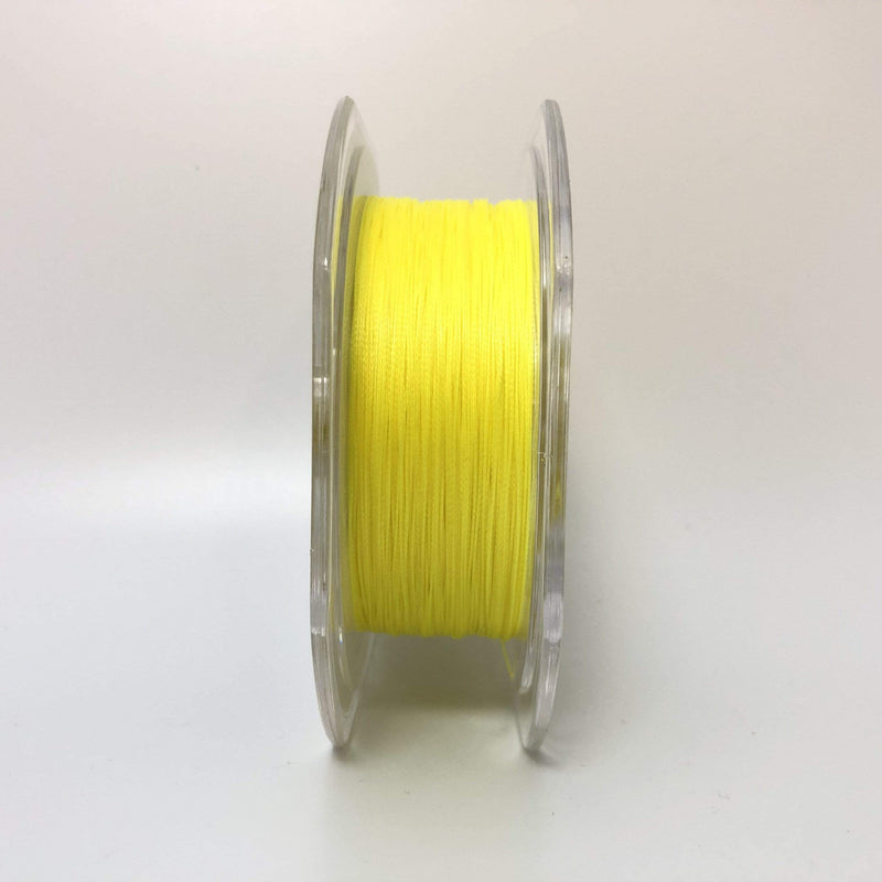 Advanced Microfiber Braided Fishing Line 300 Yards (Yellow, 30 Lb)