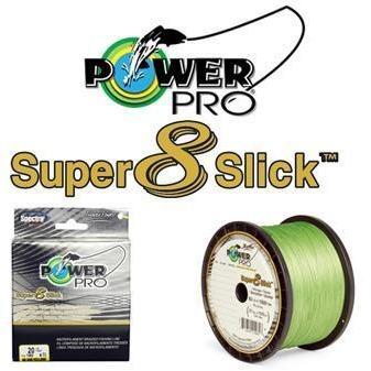 PowerPro Lines & Leaders PowerPro SUPER 8 SLICK Braided Line
