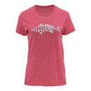 Simms Women's Woodblock Redfish T-Shirt, Size: XL